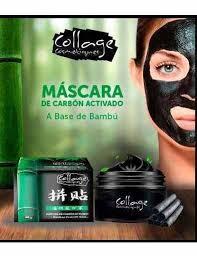 Collage -  Mascara Peel Off Bamboo con carbon activado x 50 grs